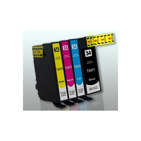 Cartucho de tinta Epson T3474 Color Yellow compatible